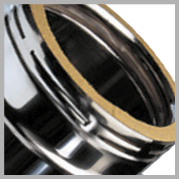 EDILISO50 DOPPIA PARETE  INOX  AISI 316L MM 50